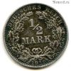 Германия 1/2 марки 1919 A