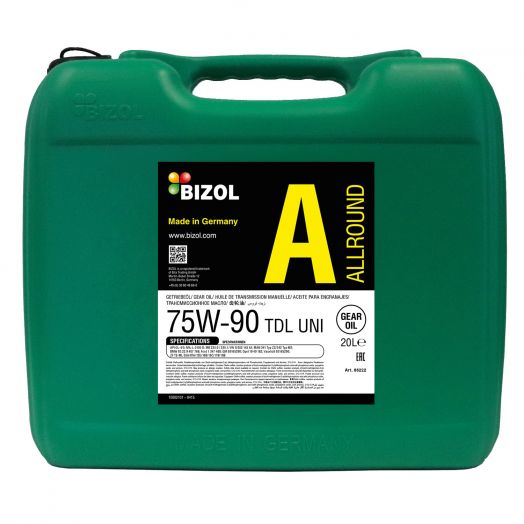 BIZOL Allround Gear Oil TDL UNI 75W-90, 20л