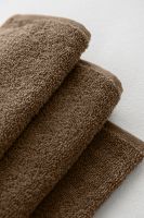 Полотенце махровое банное большое Софатекс 70 * 140 для ванной и бани bs [мокко]