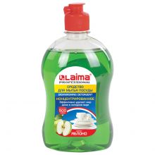 Средство для мытья посуды 500 г, LAIMA PROFESSIONAL, концентрат, «Яблоко», 604650