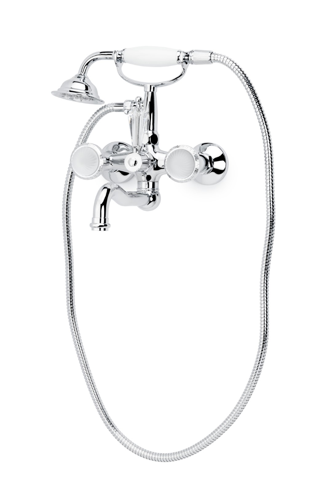 Смеситель вентильный для ванны Boheme Satine 273-ST цена от 80 126 ₽ Фото Смеситель вентильный для ванны Boheme Satine 273-ST