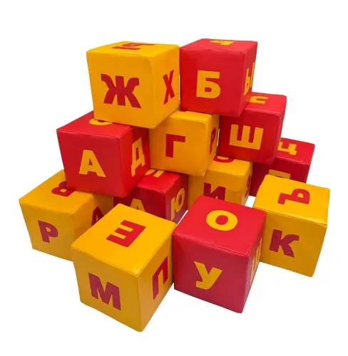 Игровой познавательный набор мягких модулей «Азбука»