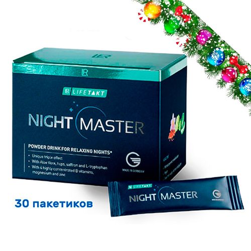 Найт Мастер ЛР ЛАЙФТАКТ - растворимый напиток для сна