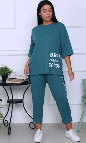 Костюм лонглсив (р/3ч)  и лосины  М523