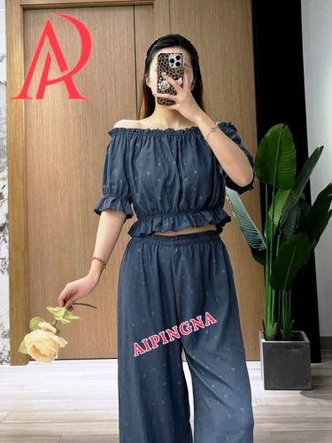 Домашний костюм с брюками  AIPINGNA 11005 (серый)