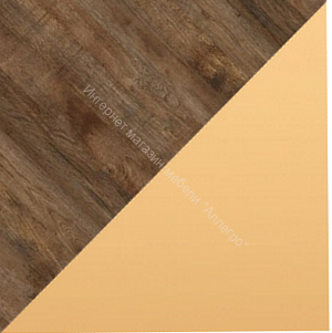 Тумба прикроватная на цоколе Ольга 3 Дуб коми