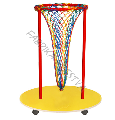 КОРЗИНА ДЕТСКАЯ ДЛЯ ЗАБРОСА МЯЧЕЙ "ВЕСЁЛЫЕ СТАРТЫ"- 2