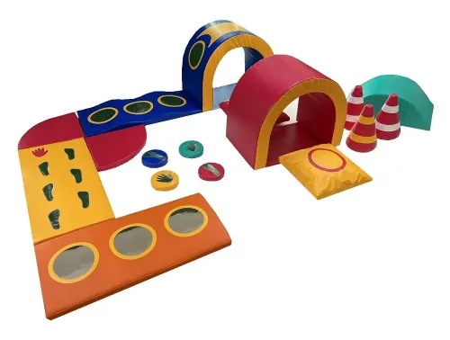 Мягкий модульный Спортивный комплекс "Зеркальный 4"