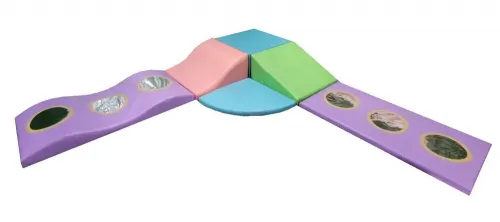 Мягкий модульный Спортивный комплекс "Зеркальный 7"