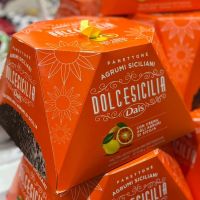 Панеттоне с цитрусовым кремом и шоколадом Dolce Sicilia 800 г