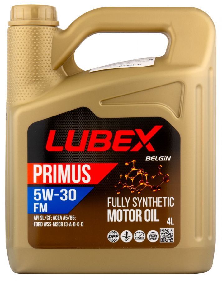 Lubex PRIMUS FM 5W-30, 4л