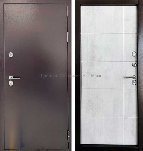 Страж 3К Тепло Бетон серый, высота 1900 мм нестандарт ТЕРМО