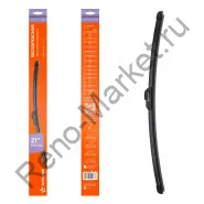 Щетка стеклоочистителя бескаркасная (крючок, 530mm.)