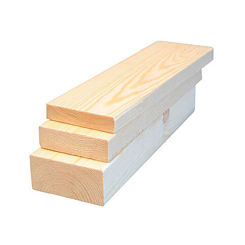 Доска 150*20 мм сухая строганая из сосны