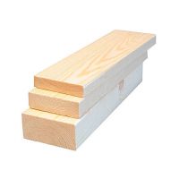 Доска 150*20 мм сухая строганая из сосны