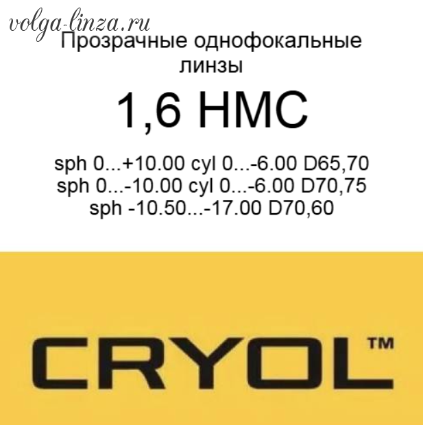 Cryol 1.60  HMC