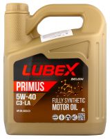 Lubex PRIMUS C3-LA 5W-40, 4л
