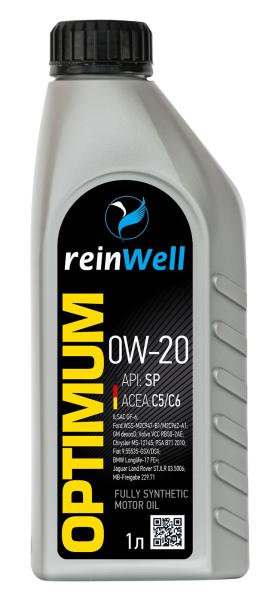 ReinWell 0W-20 API: SP; ACEA: C5,C6, 1л