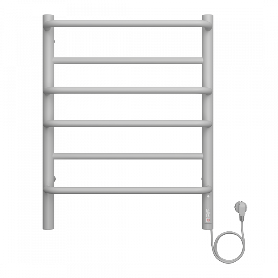 Евромикс П6 450х600 электро КС 9003 матовый ( new встроен диммер) Полотенцесушитель TERMINUS