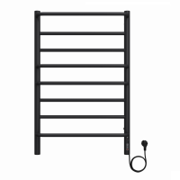 Евромикс П8 500х800 электро КС ЧЕРНЫЙ МУАР ( new встроен диммер) Полотенцесушитель TERMINUS