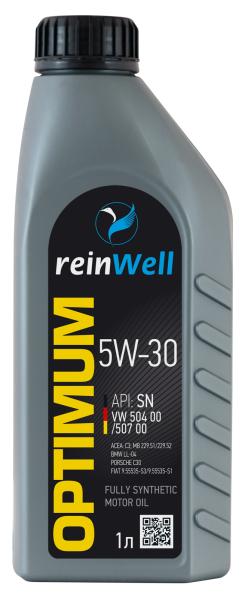 ReinWell 5W-30 API SN, VW 504.00/507.00, 1л