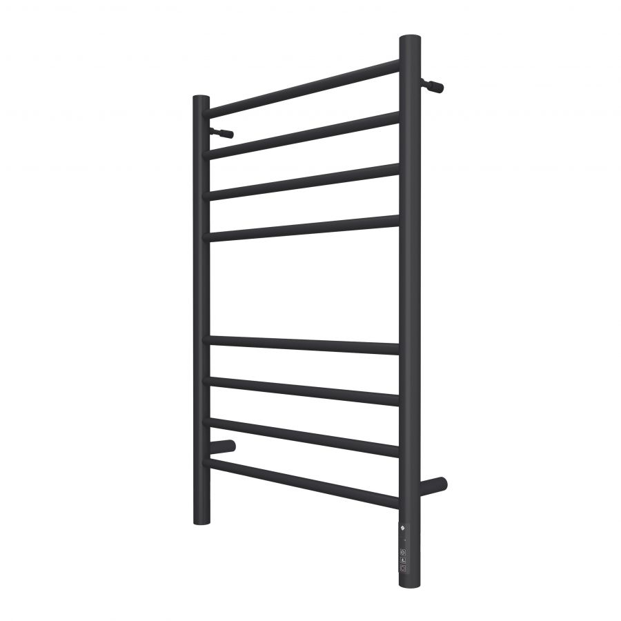 Аврора П8 500х800 электро КС ЧЕРНЫЙ МУАР ( new встроен диммер) Полотенцесушитель TERMINUS