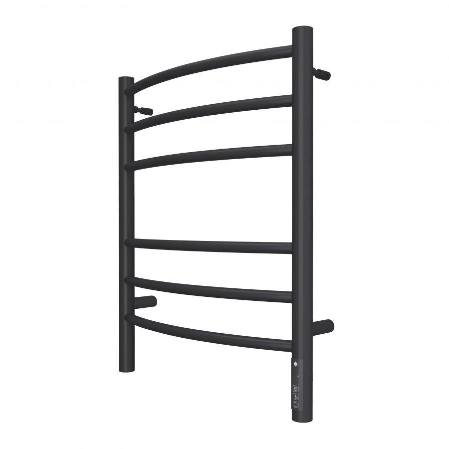 Классик П6 450х600 электро КС 9005 матовый ( new встроен диммер) Полотенцесушитель TERMINUS