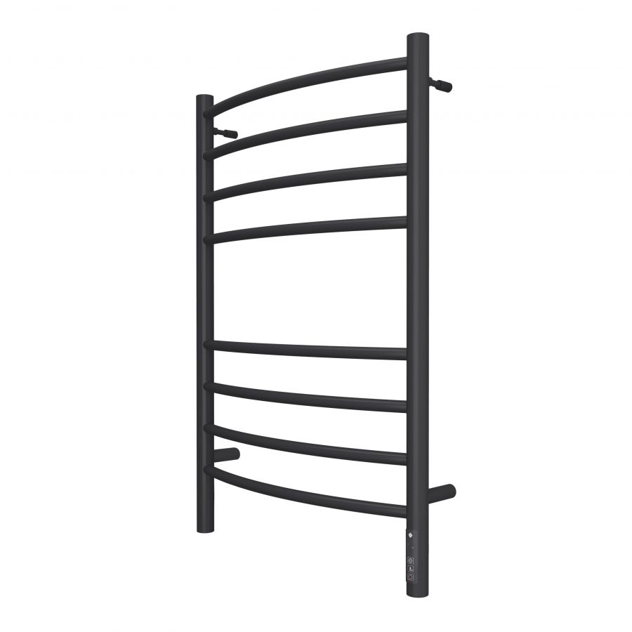 Классик П8 500х800 электро КС ЧЕРНЫЙ МУАР ( new встроен диммер) Полотенцесушитель TERMINUS