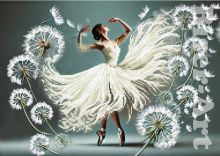 А799 Biser-Art. Танец с одуванчиками