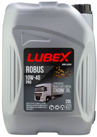Lubex ROBUS PRO 10W-40, 20л