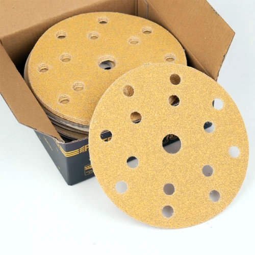 FASTPLUS шлифовальные круги на липучке, серия B15 GOLD (оксид алюминия)