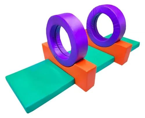 Мягкий модульный Спортивный набор "2 кольца"