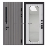 Входная дверь Страж 3К Деспи — серый кварц, МДФ 16 мм