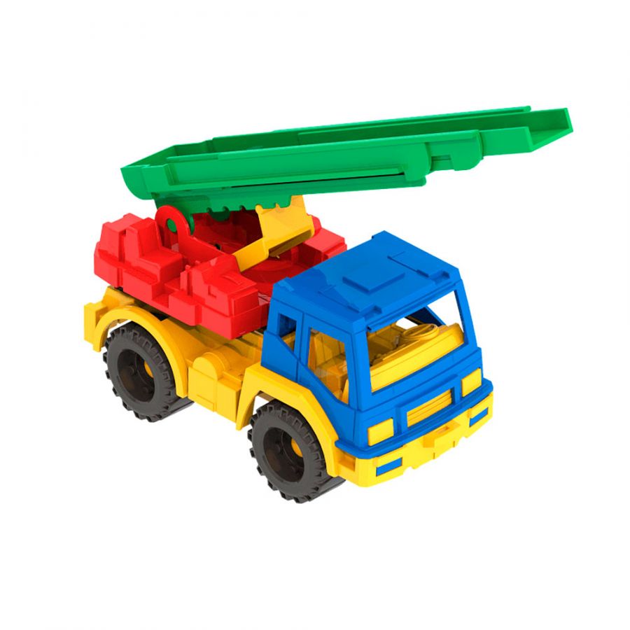 Пожарная машина "Кама" (нов) желто-красный