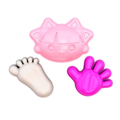 Формочки "Девочка + ручка, ножка"