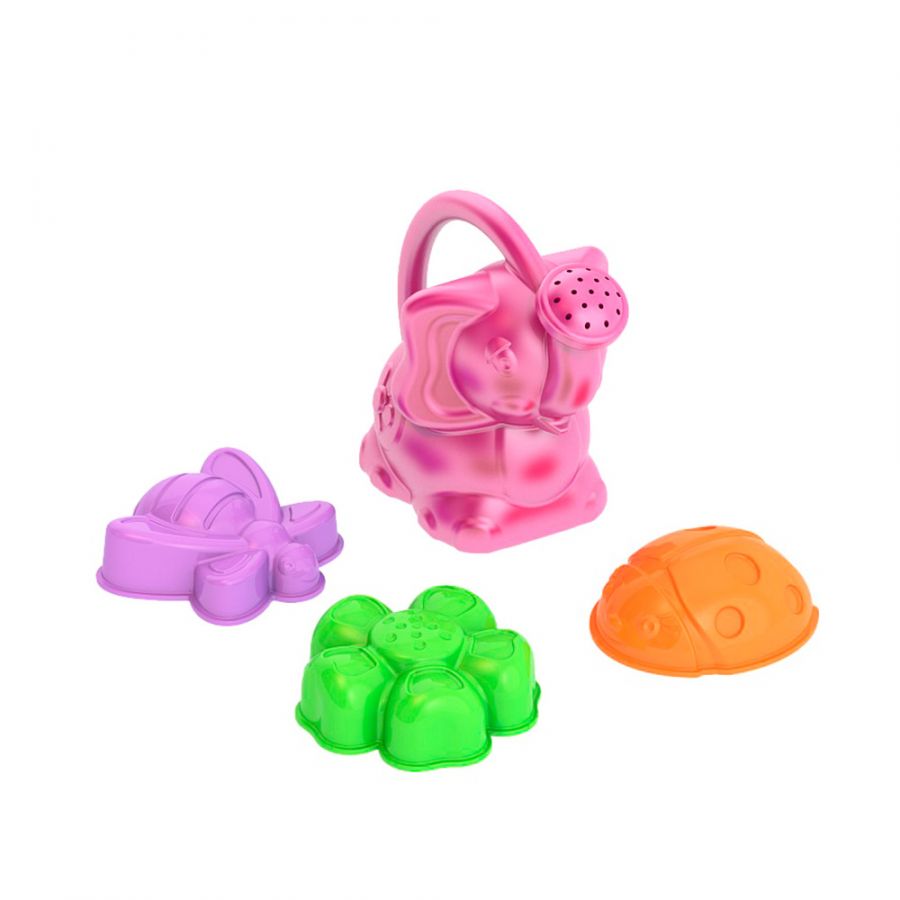 Набор для песка № 77  (Формочки 168 (3шт)+ леечка 145/146)