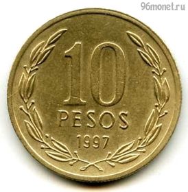 Чили 10 песо 1997