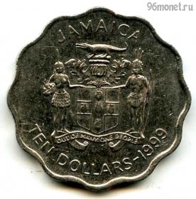 Ямайка 10 долларов 1999