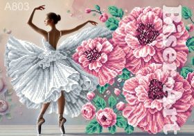 А803 Biser-Art. Волшебные цветы