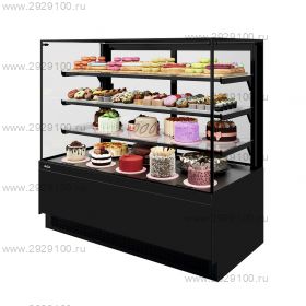 Витрина Chilz Vete II kub lux 130 Чёрный муар