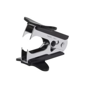 Антистеплер для удаления скоб Hatber -Matrix- №24/6,26/6 черный с фиксатором SR_085976