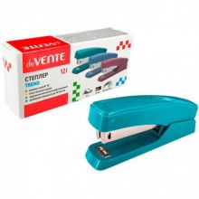 Степлер №10 12л. deVENTE "Trend" пластик,изумрудно-бирюзовый 4142505