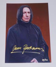 Автограф: Алан Рикман. Гарри Поттер. Редкость