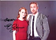 Автографы: Райан Гослинг, Эмма Стоун. Ла-Ла Ленд