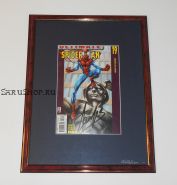 Автограф: Стэн Ли. На комиксе "Человек-паук". 2002 год. Редкость