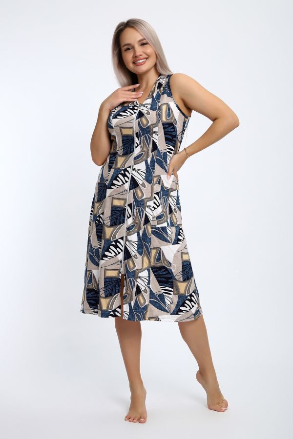 Халат 18 Бренд Rozhkova KV [синий]