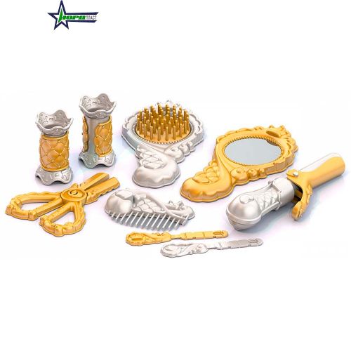 Парикмахерский набор (золото) (9 пред. в пакете)