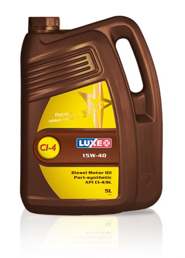 Luxe Diesel CI-4 15W-40, 5л