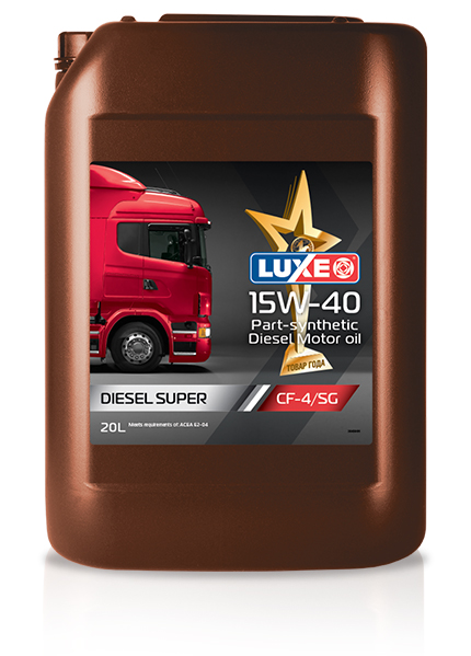 Luxe Turbo Diesel 15W-40, 20л
