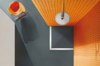 Душевой лоток Tece Drainline 120x120 611200 угловой без крышки схема 2 Душевой лоток Tece Drainline 120x120 611200 угловой без крышки схема 2